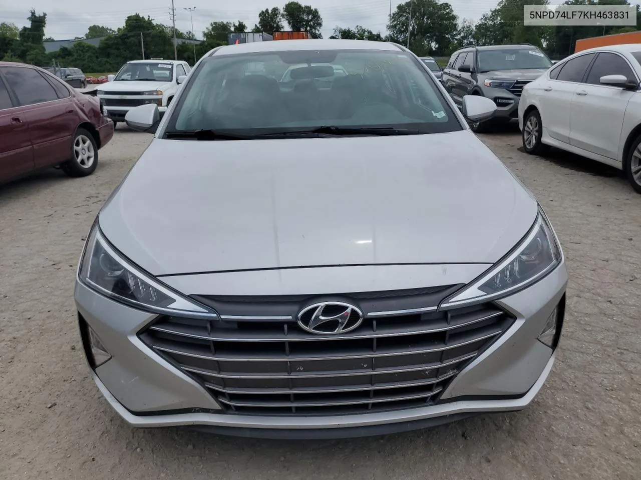 2019 Hyundai Elantra Se VIN: 5NPD74LF7KH463831 Lot: 57616294