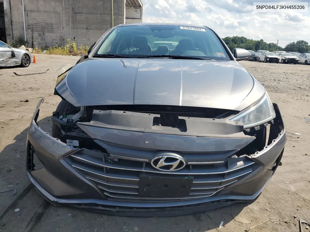 5NPD84LF3KH455206 2019 Hyundai Elantra Sel