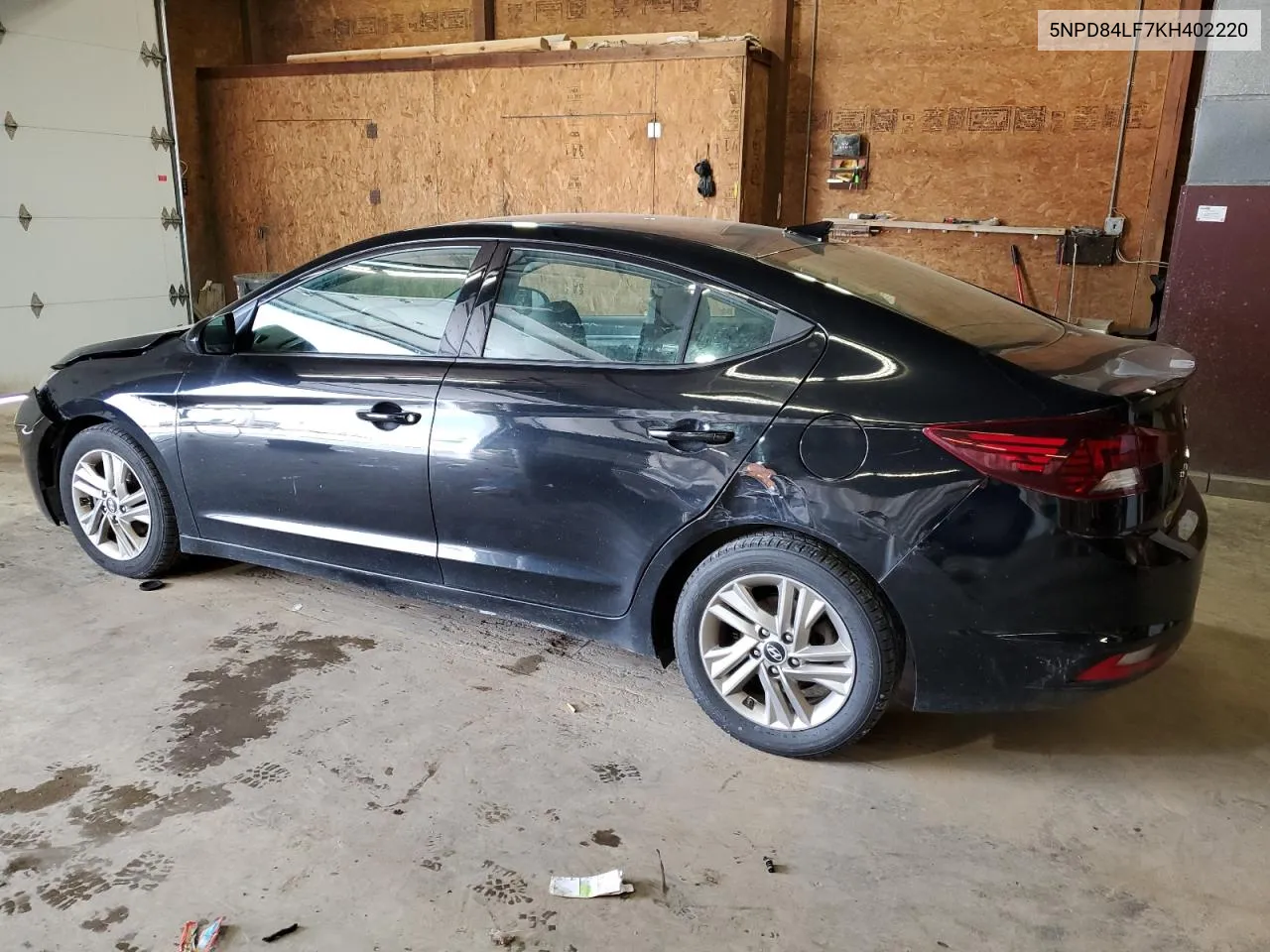 2019 Hyundai Elantra Sel VIN: 5NPD84LF7KH402220 Lot: 58430764