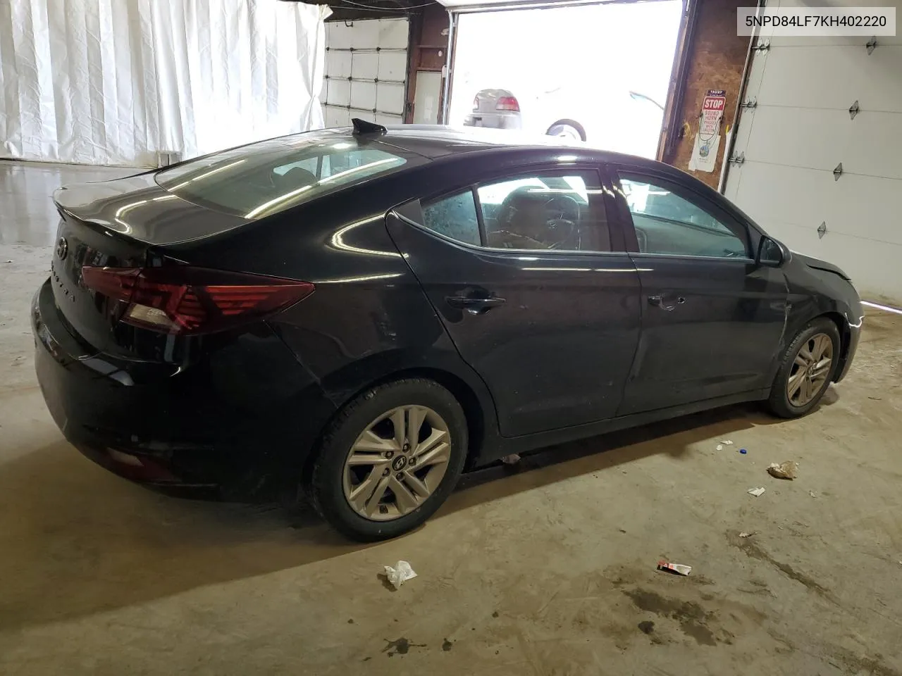 2019 Hyundai Elantra Sel VIN: 5NPD84LF7KH402220 Lot: 58430764