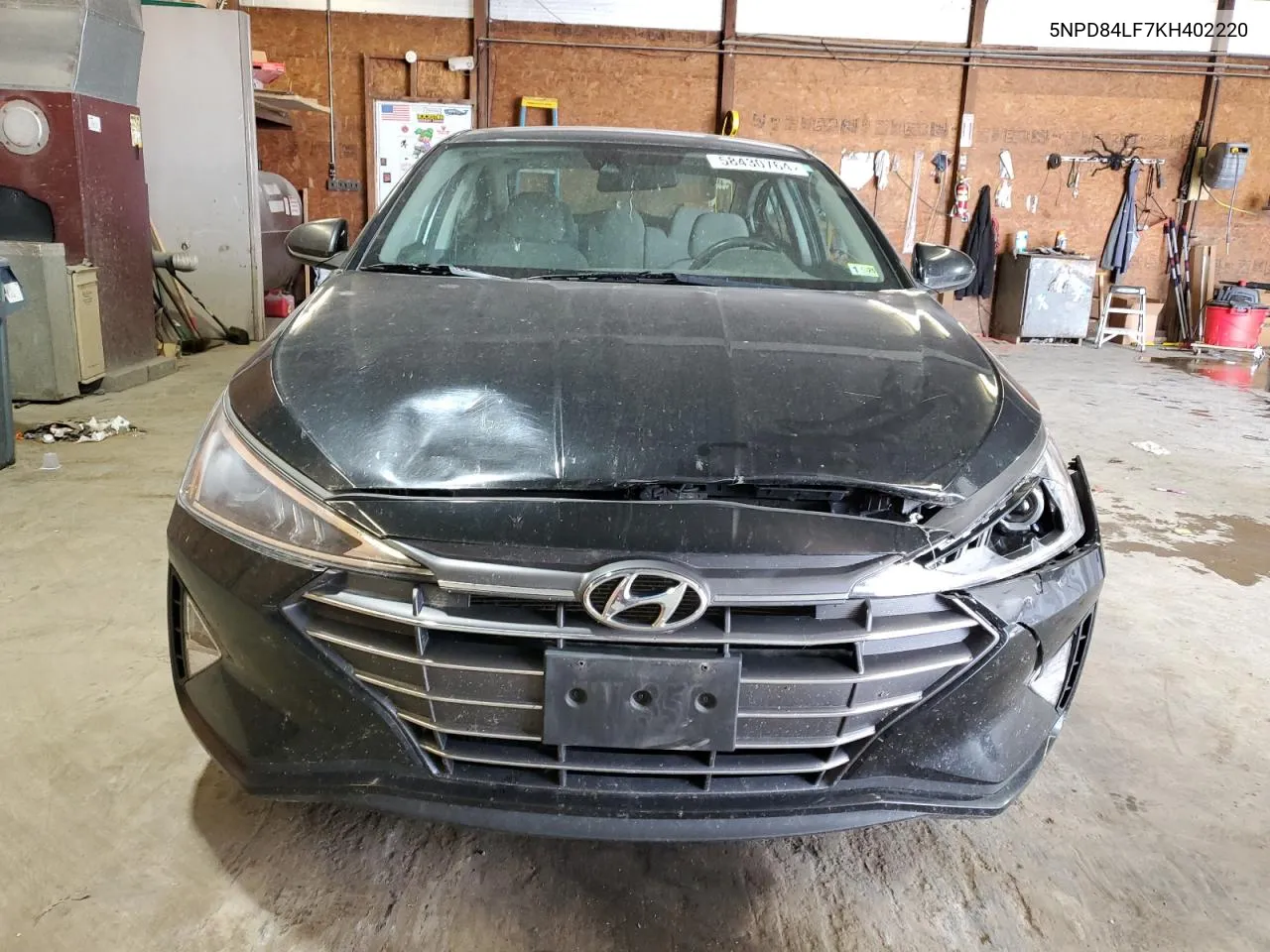 2019 Hyundai Elantra Sel VIN: 5NPD84LF7KH402220 Lot: 58430764