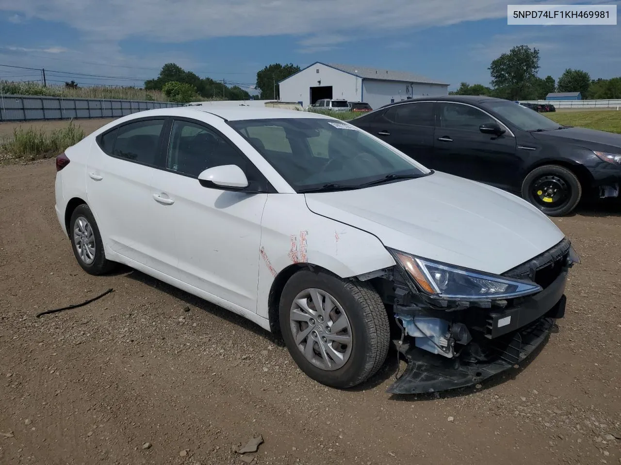 5NPD74LF1KH469981 2019 Hyundai Elantra Se