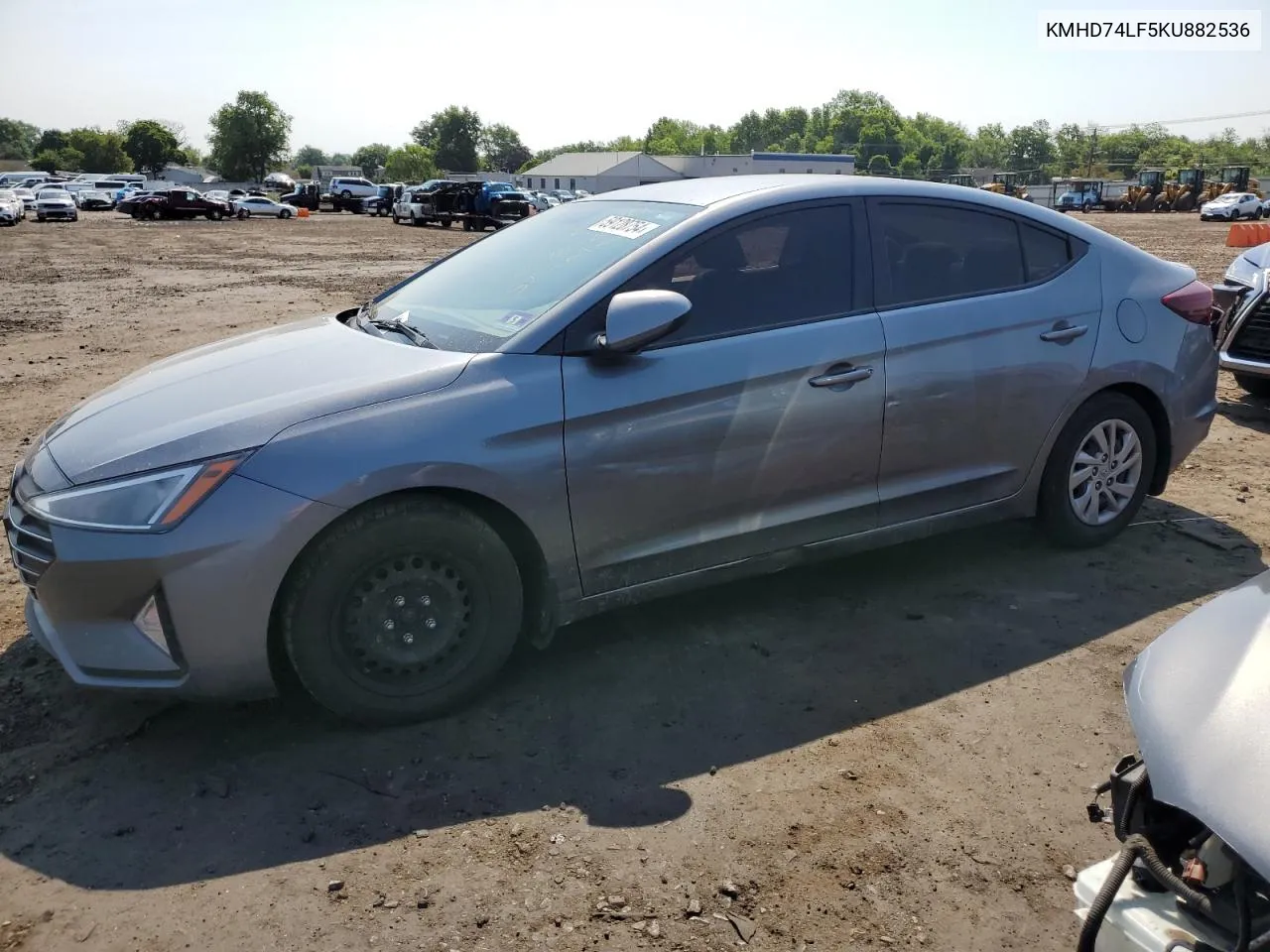 2019 Hyundai Elantra Se VIN: KMHD74LF5KU882536 Lot: 59128754