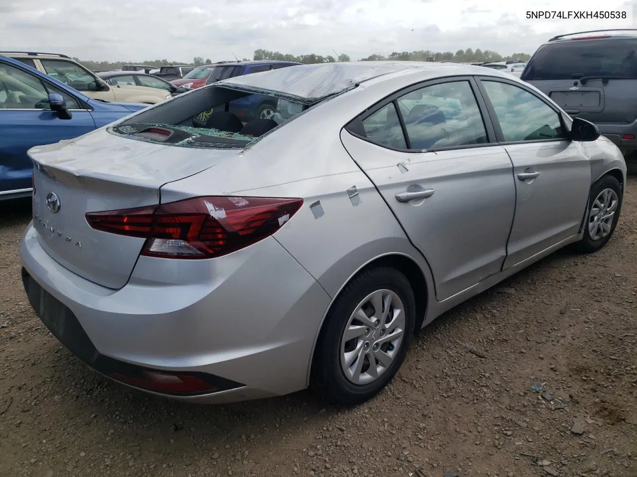 5NPD74LFXKH450538 2019 Hyundai Elantra Se