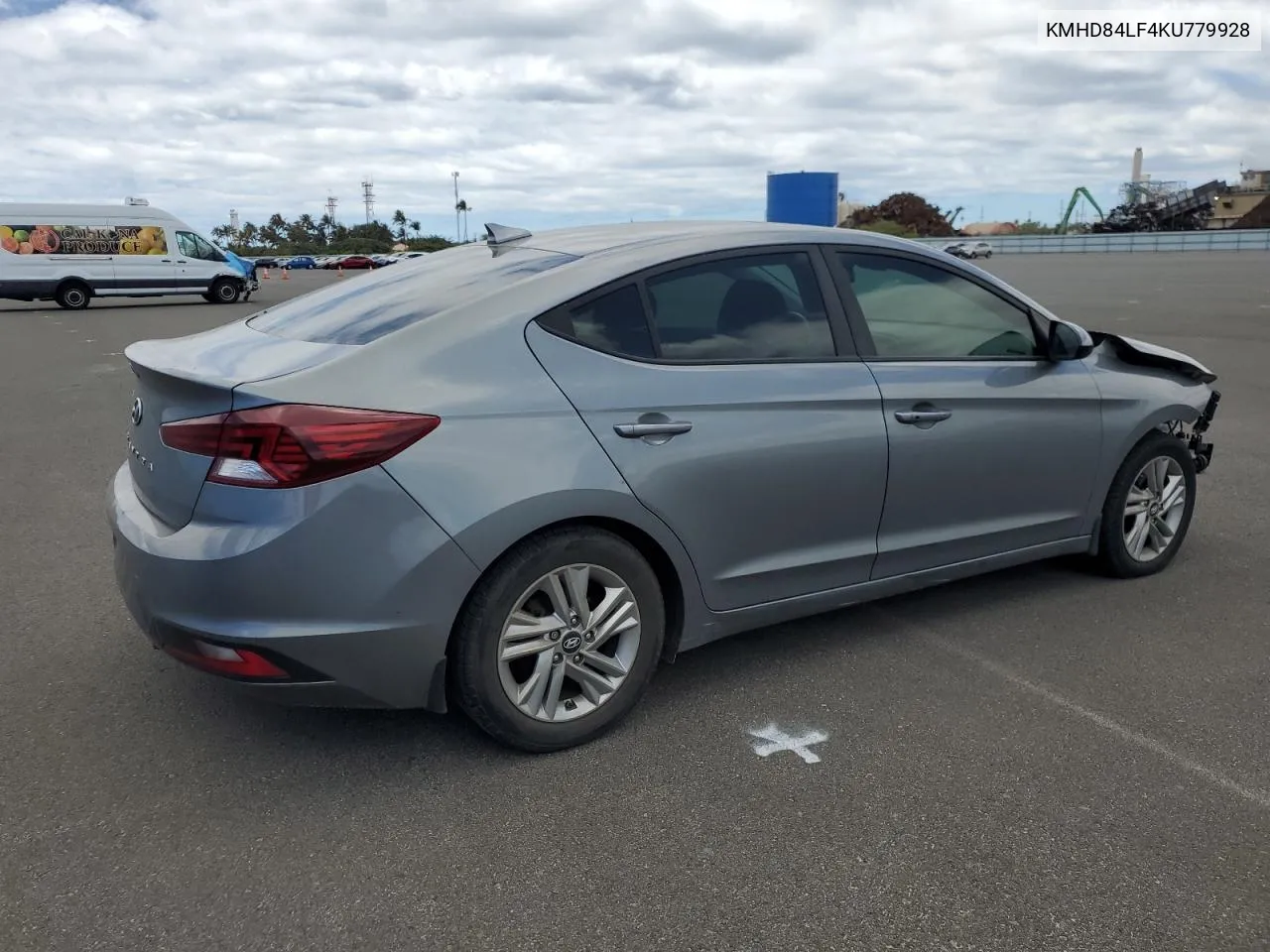 2019 Hyundai Elantra Sel VIN: KMHD84LF4KU779928 Lot: 59364184