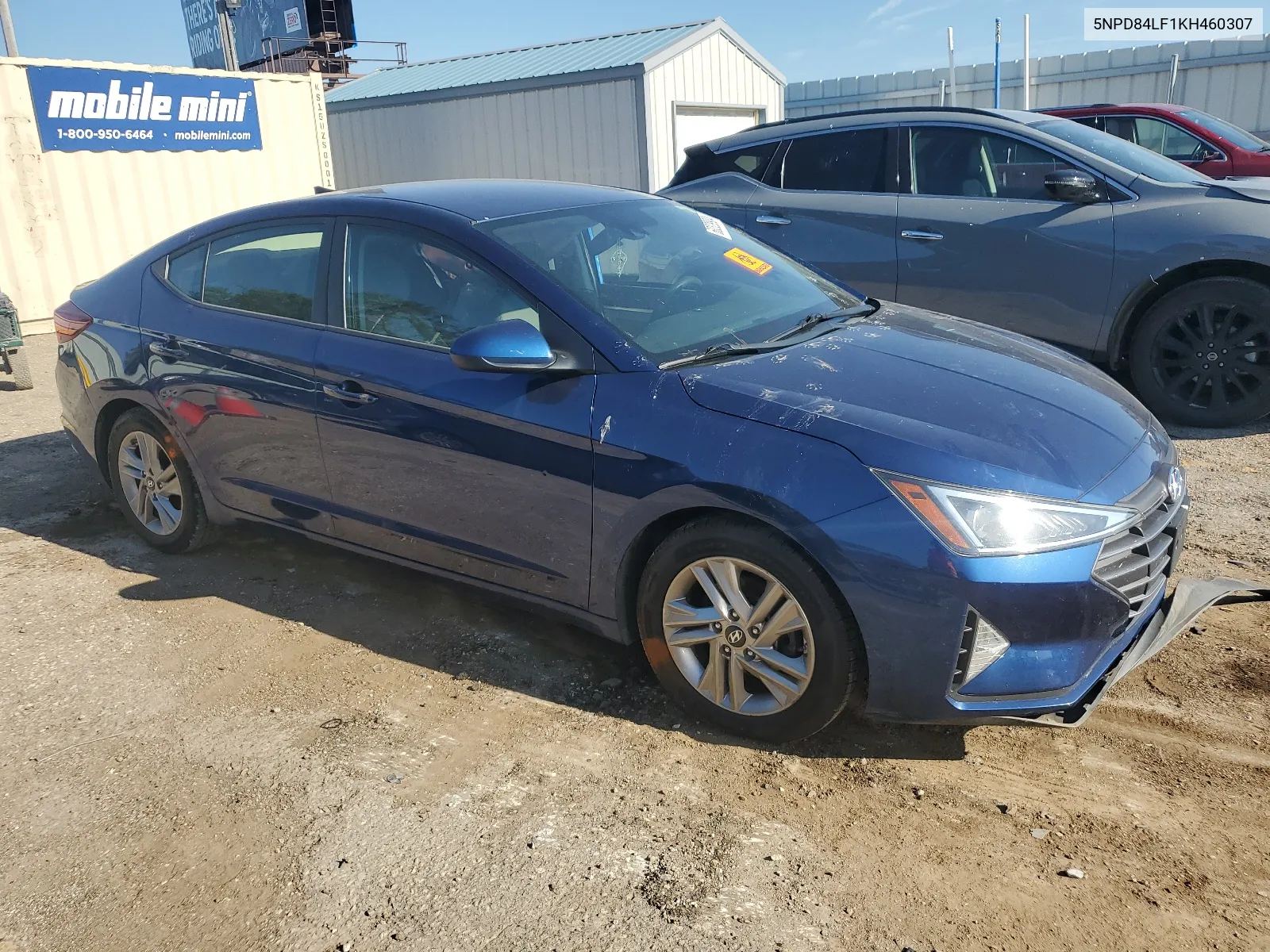 2019 Hyundai Elantra Sel VIN: 5NPD84LF1KH460307 Lot: 60329904