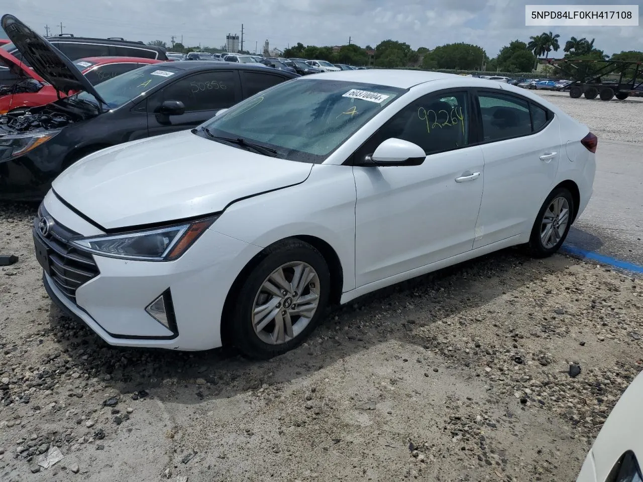 5NPD84LF0KH417108 2019 Hyundai Elantra Sel