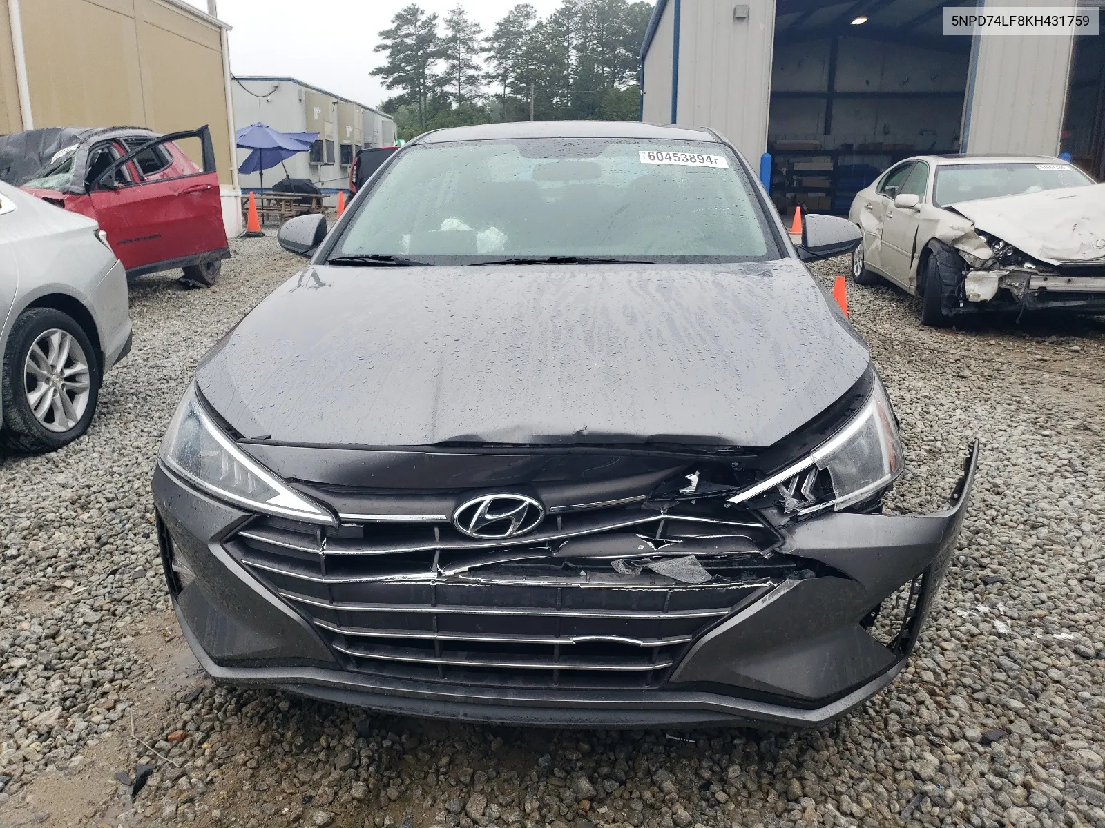 2019 Hyundai Elantra Se VIN: 5NPD74LF8KH431759 Lot: 60453894