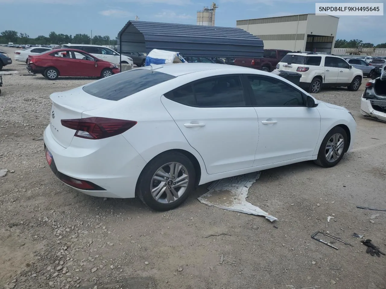 2019 Hyundai Elantra Sel VIN: 5NPD84LF9KH495645 Lot: 60673054