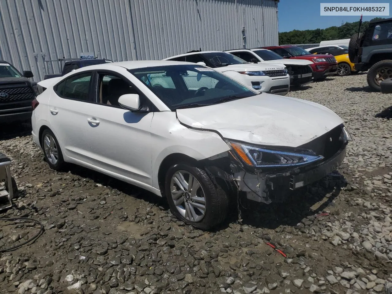 2019 Hyundai Elantra Sel VIN: 5NPD84LF0KH485327 Lot: 60729644