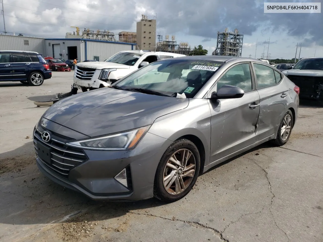 2019 Hyundai Elantra Sel VIN: 5NPD84LF6KH404718 Lot: 61147654