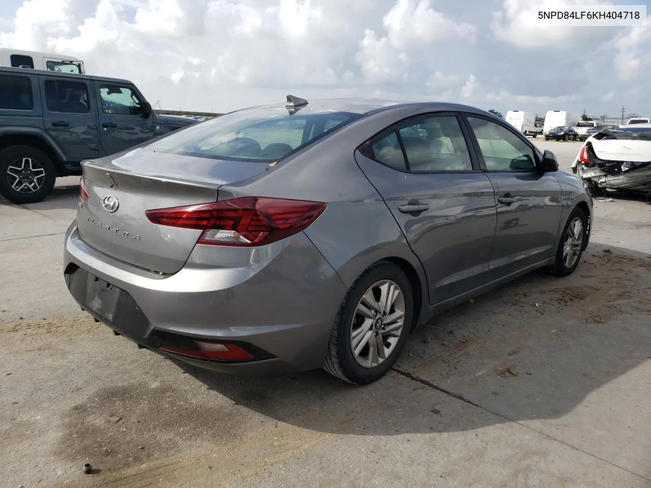 2019 Hyundai Elantra Sel VIN: 5NPD84LF6KH404718 Lot: 61147654