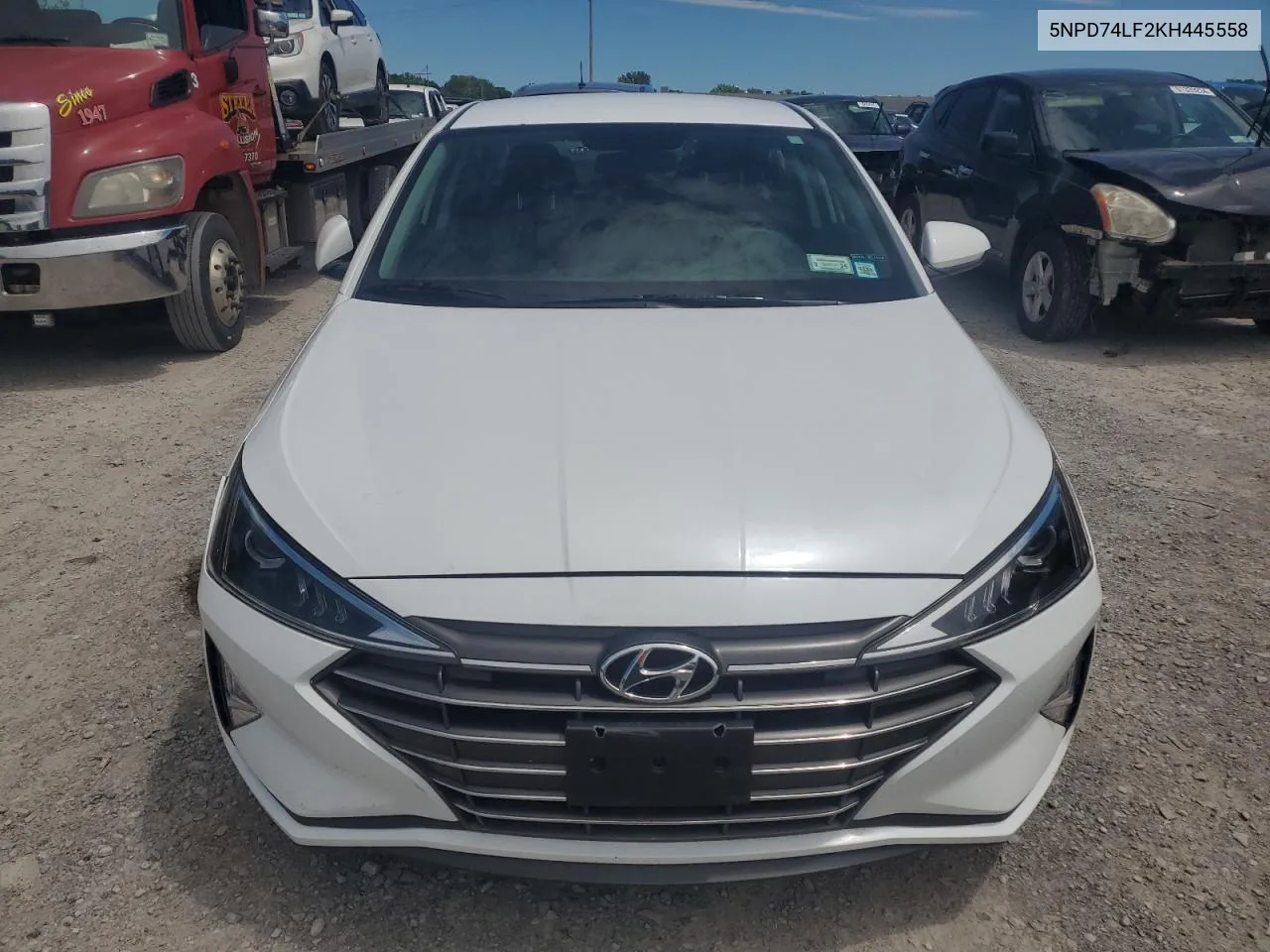 2019 Hyundai Elantra Se VIN: 5NPD74LF2KH445558 Lot: 61336614