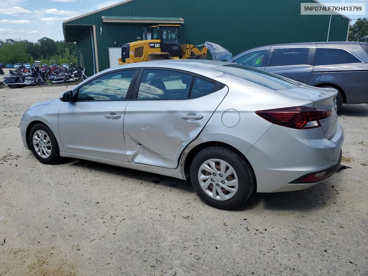 2019 Hyundai Elantra Se VIN: 5NPD74LF7KH413799 Lot: 61468004