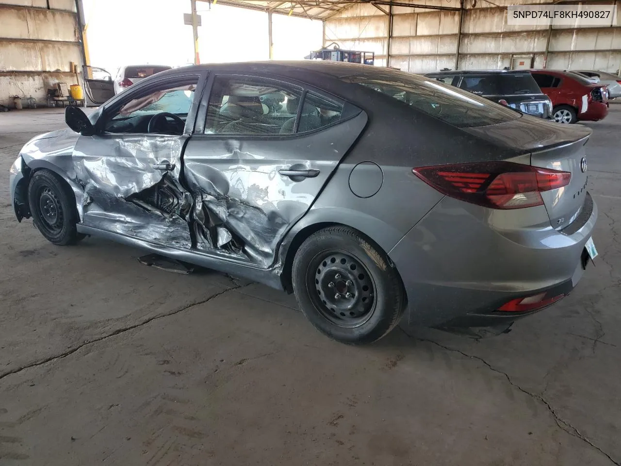 2019 Hyundai Elantra Se VIN: 5NPD74LF8KH490827 Lot: 61653724