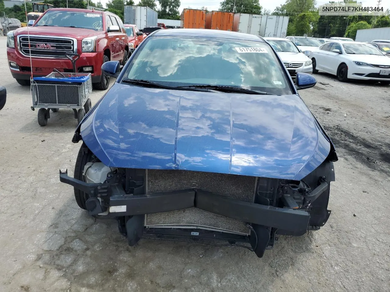 5NPD74LF7KH483464 2019 Hyundai Elantra Se