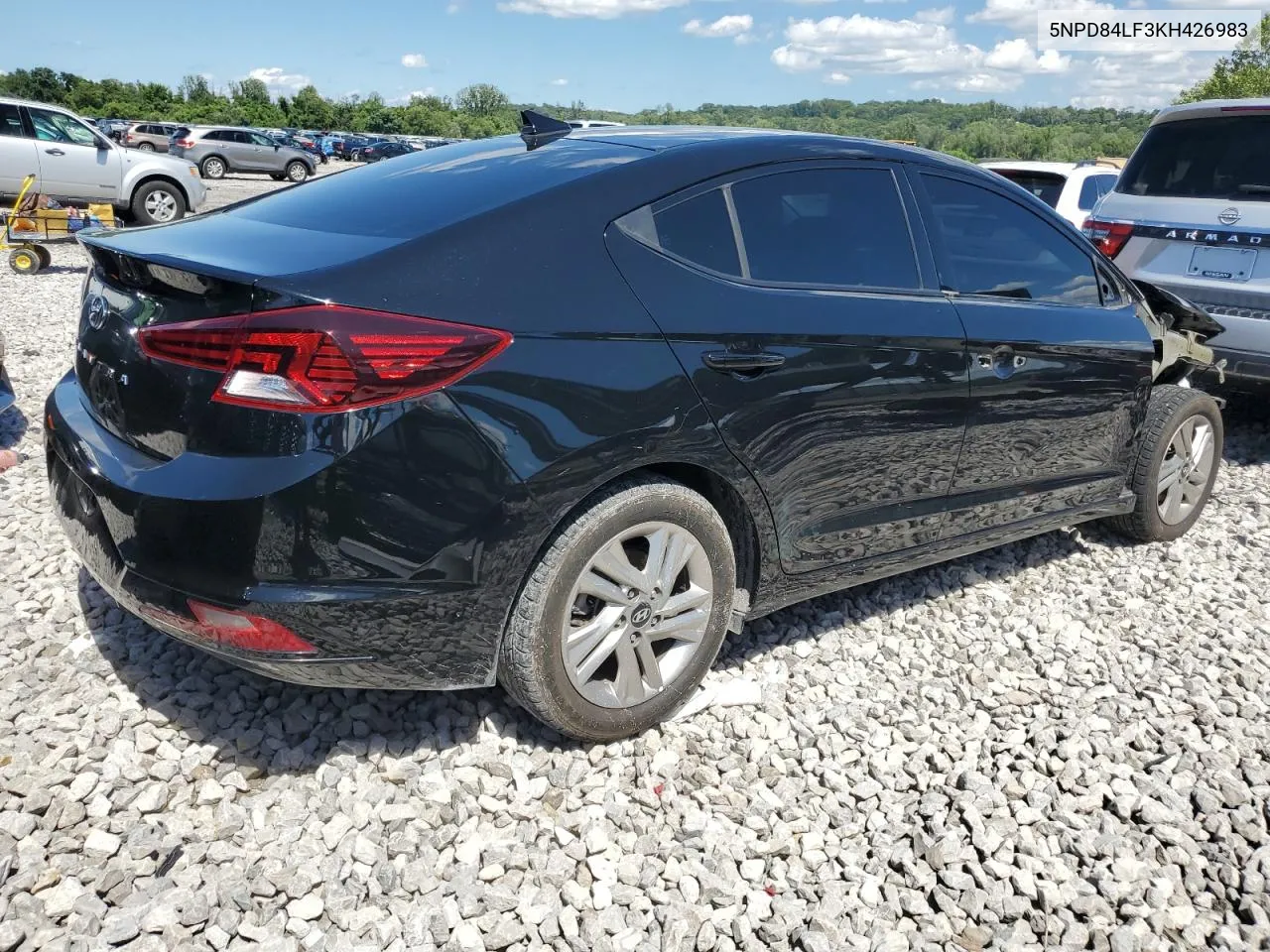 2019 Hyundai Elantra Sel VIN: 5NPD84LF3KH426983 Lot: 61872634