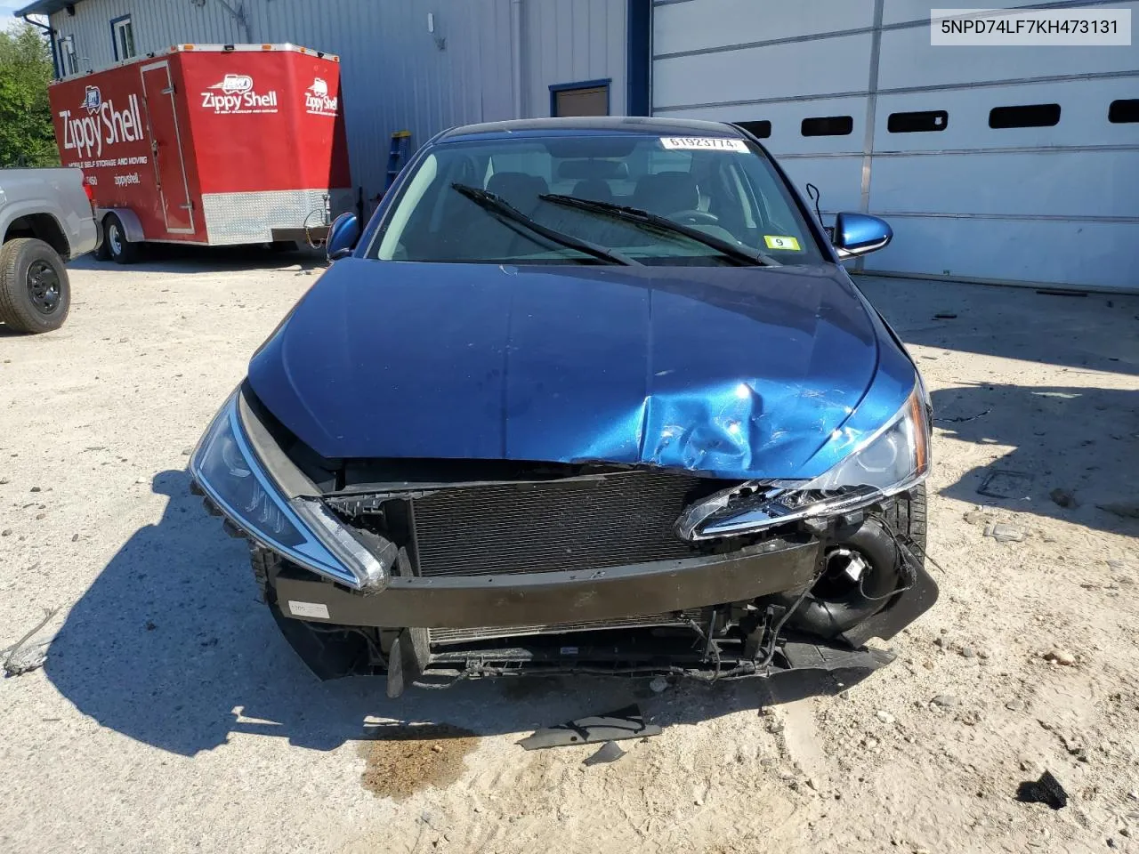 2019 Hyundai Elantra Se VIN: 5NPD74LF7KH473131 Lot: 61923774