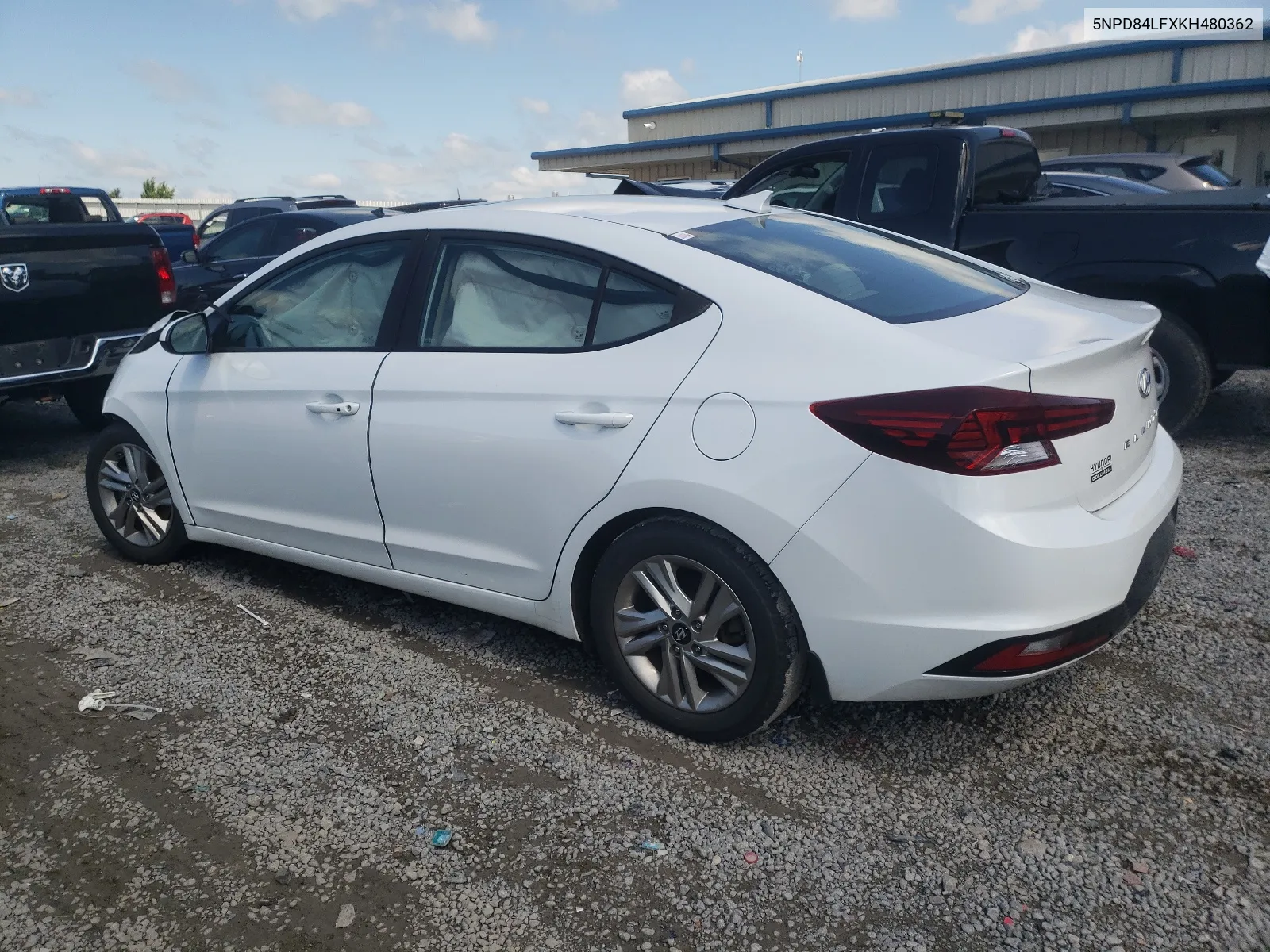 2019 Hyundai Elantra Sel VIN: 5NPD84LFXKH480362 Lot: 62143044