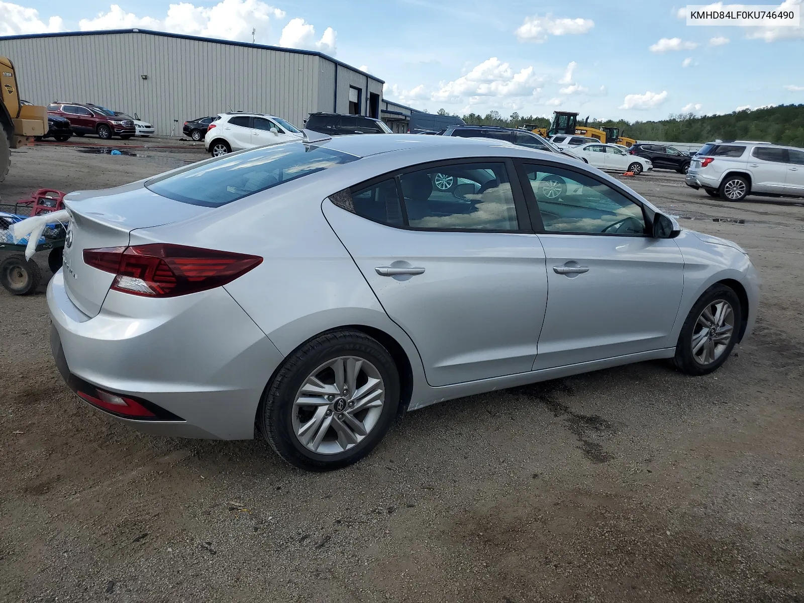 2019 Hyundai Elantra Sel VIN: KMHD84LF0KU746490 Lot: 62412124