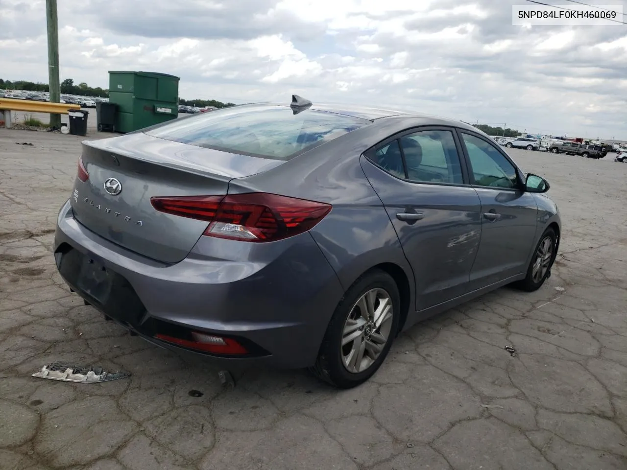 2019 Hyundai Elantra Sel VIN: 5NPD84LF0KH460069 Lot: 62427194