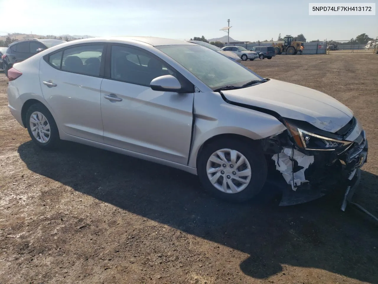 5NPD74LF7KH413172 2019 Hyundai Elantra Se