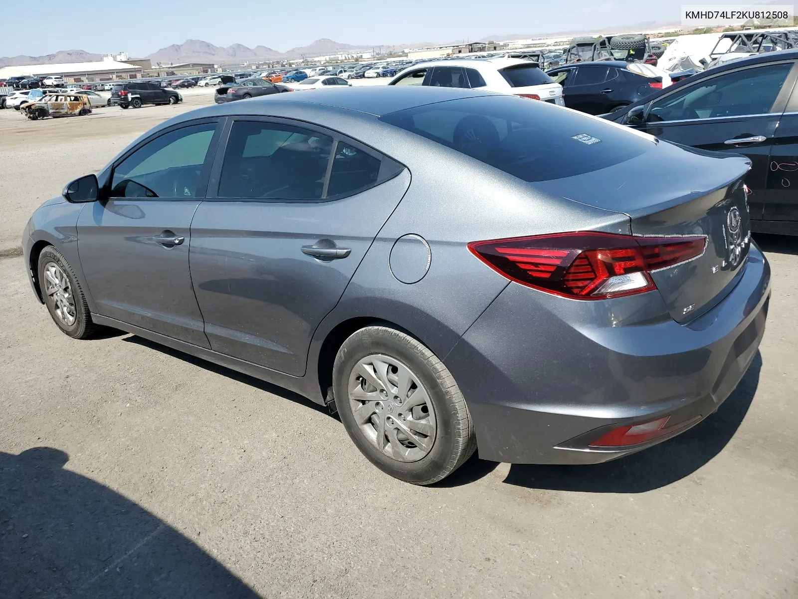 2019 Hyundai Elantra Se VIN: KMHD74LF2KU812508 Lot: 62560124