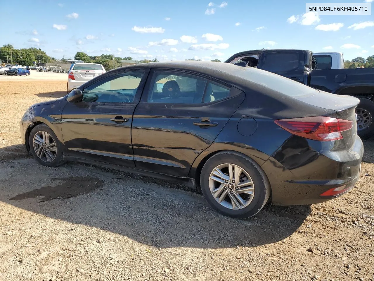 2019 Hyundai Elantra Sel VIN: 5NPD84LF6KH405710 Lot: 62921804