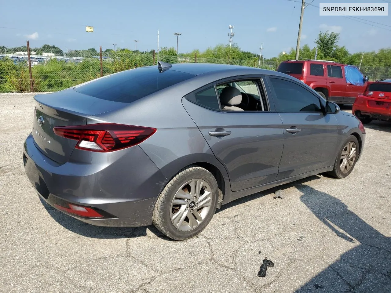 5NPD84LF9KH483690 2019 Hyundai Elantra Sel