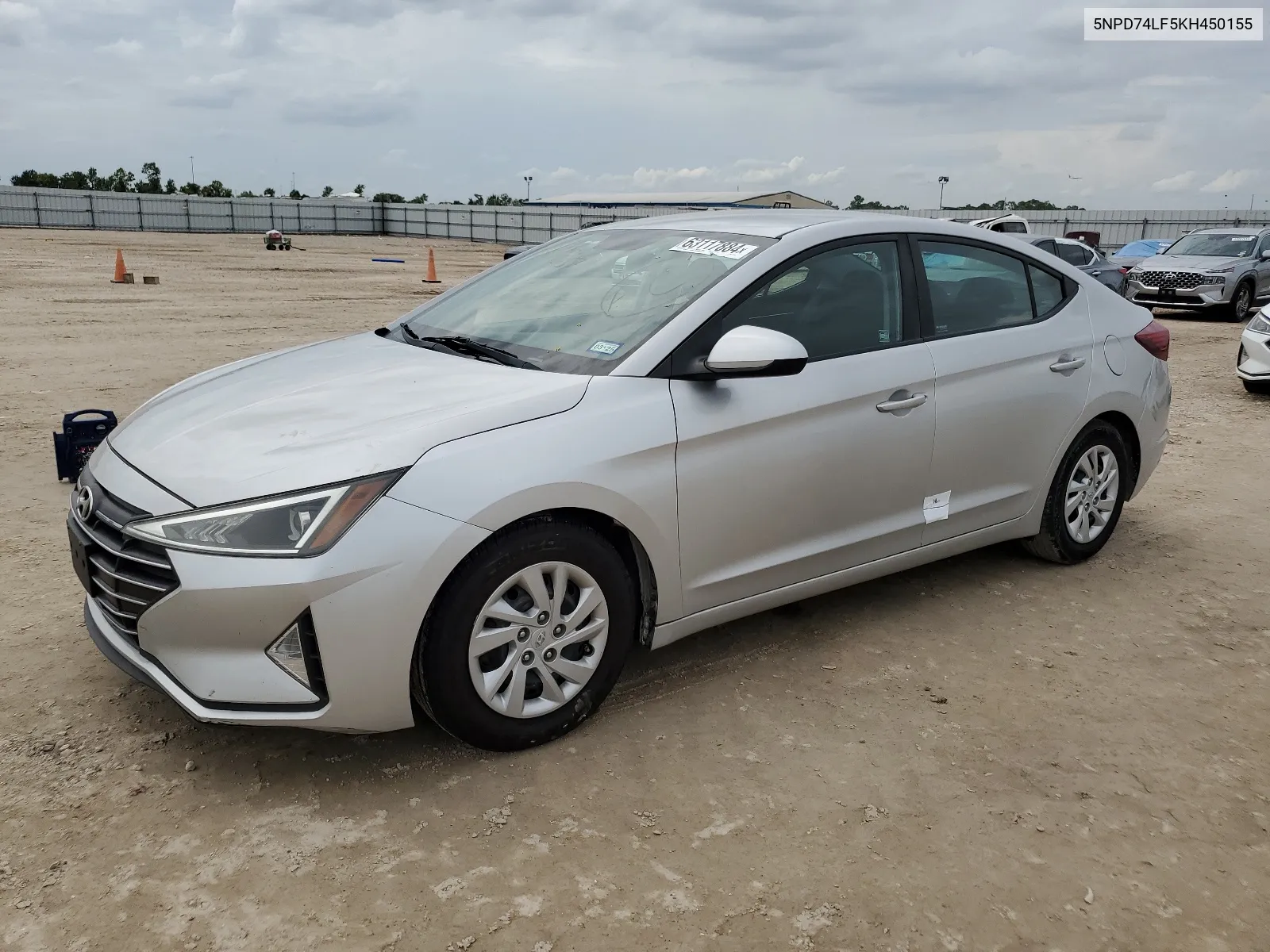 5NPD74LF5KH450155 2019 Hyundai Elantra Se