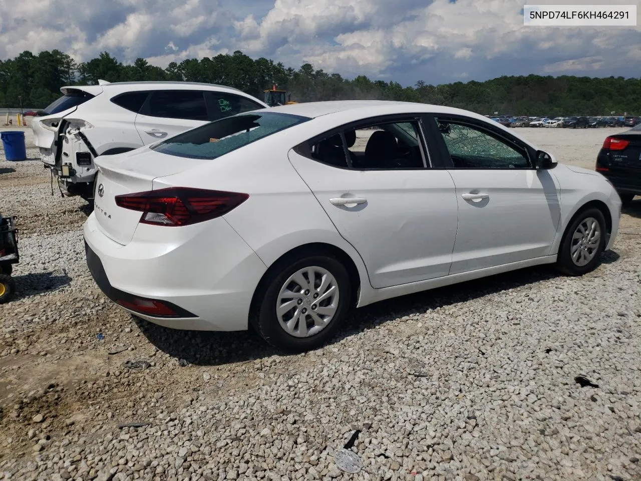 5NPD74LF6KH464291 2019 Hyundai Elantra Se