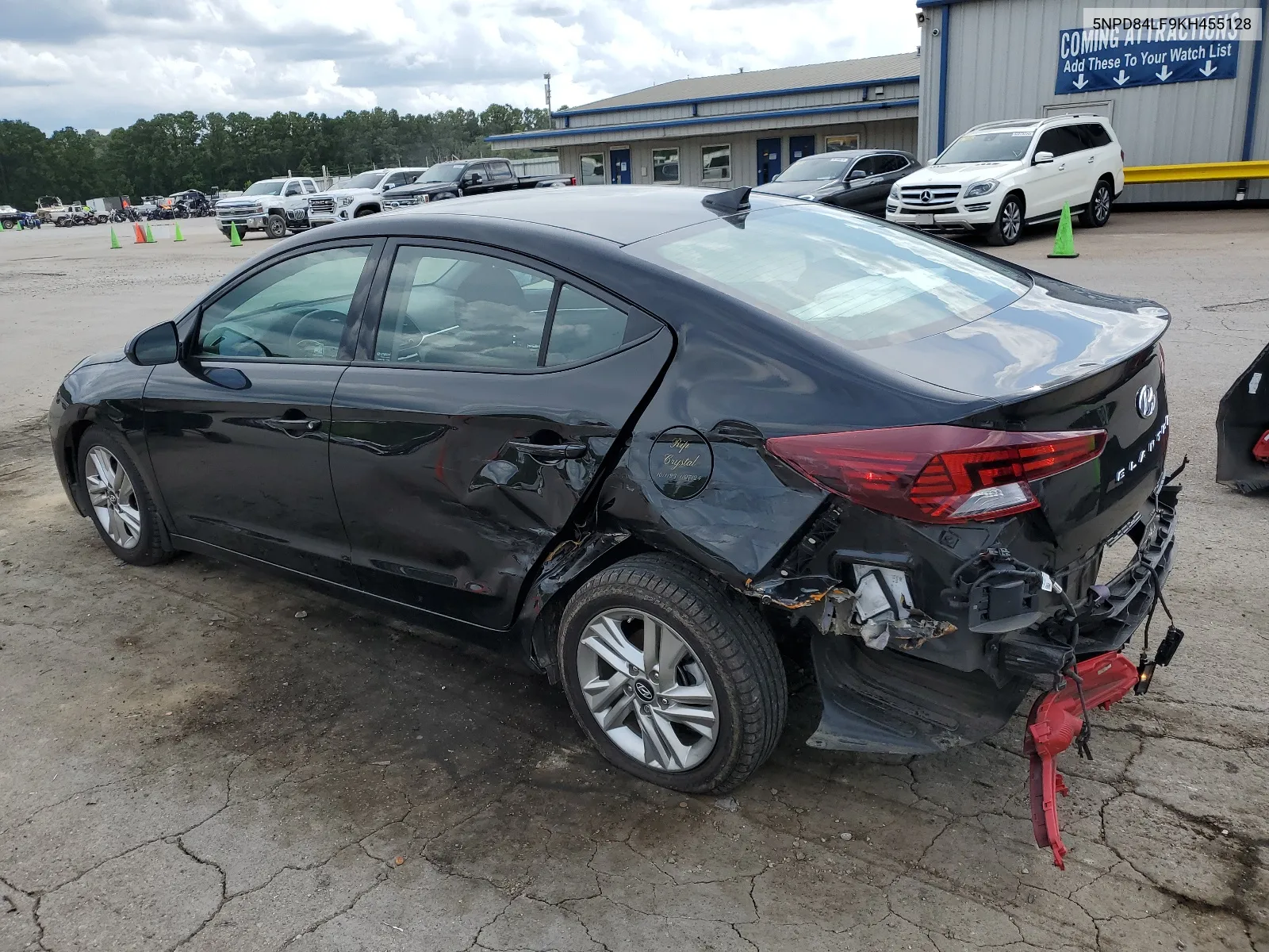 2019 Hyundai Elantra Sel VIN: 5NPD84LF9KH455128 Lot: 63124694