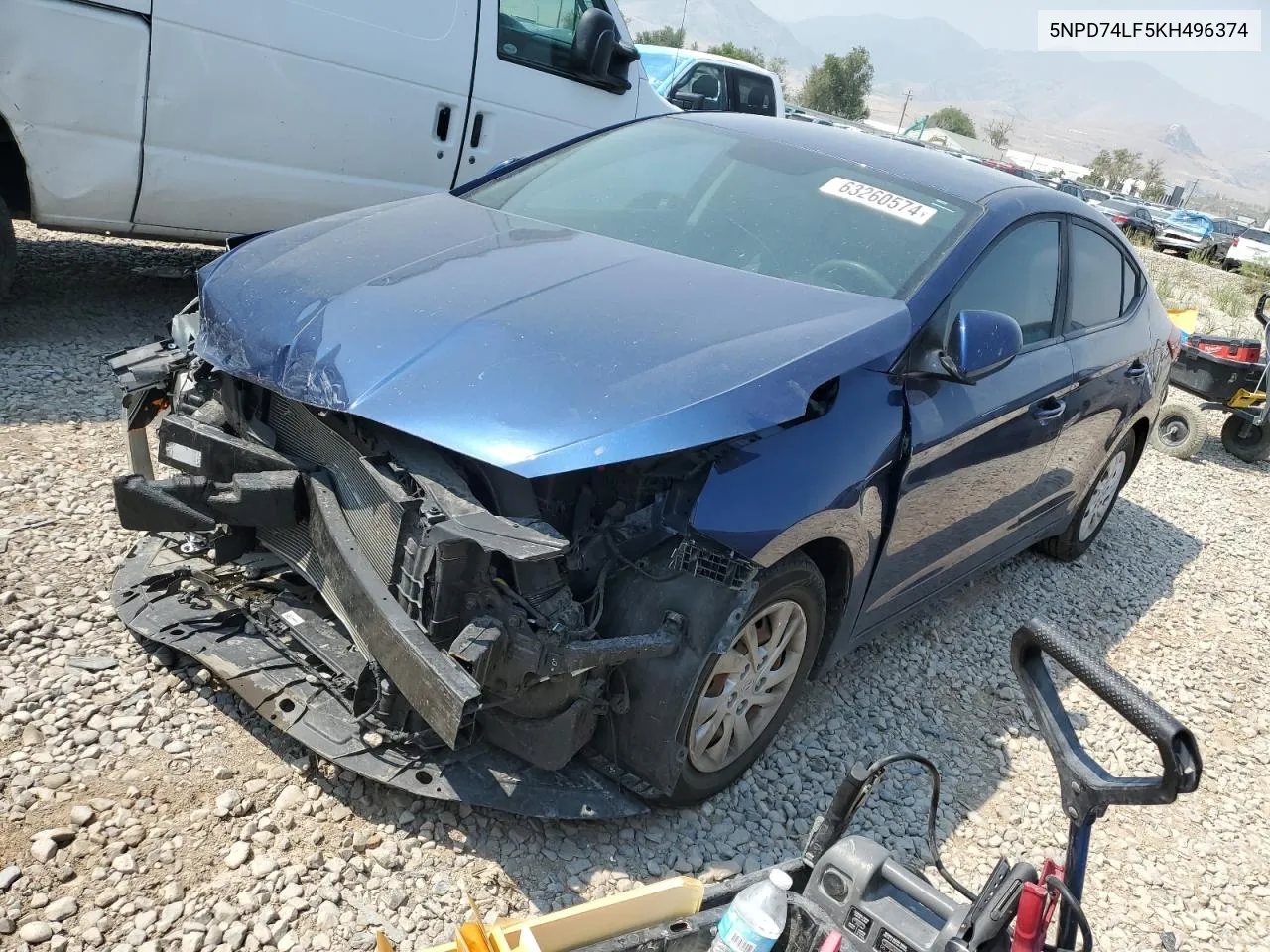 5NPD74LF5KH496374 2019 Hyundai Elantra Se