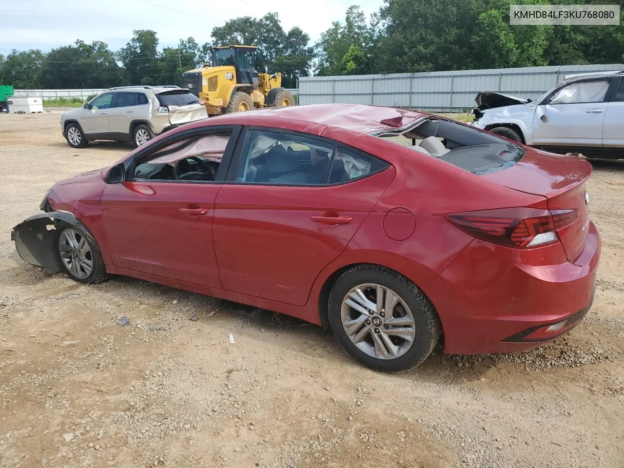 KMHD84LF3KU768080 2019 Hyundai Elantra Sel