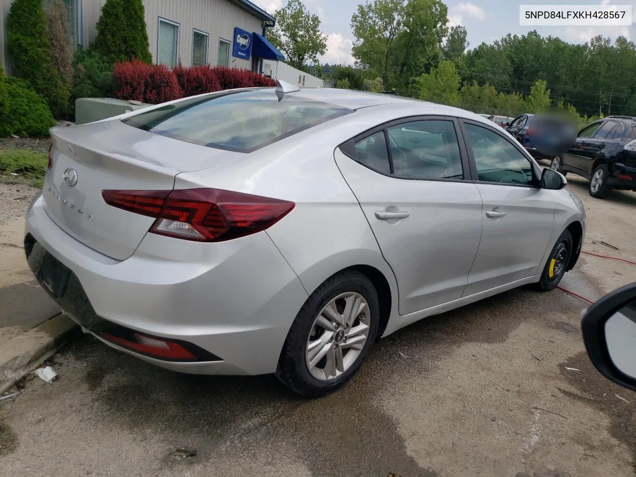 2019 Hyundai Elantra Sel VIN: 5NPD84LFXKH428567 Lot: 63305694