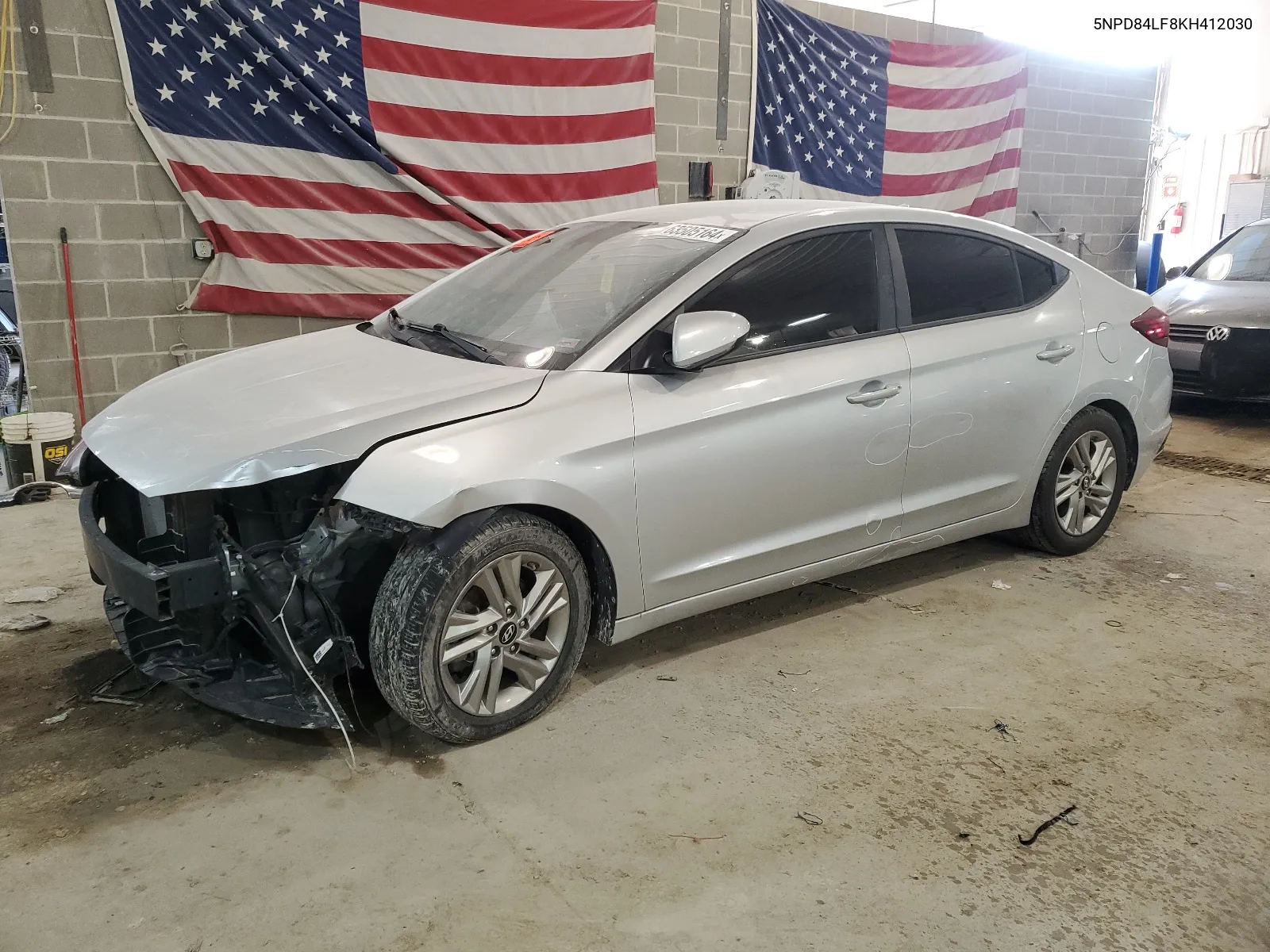 5NPD84LF8KH412030 2019 Hyundai Elantra Sel