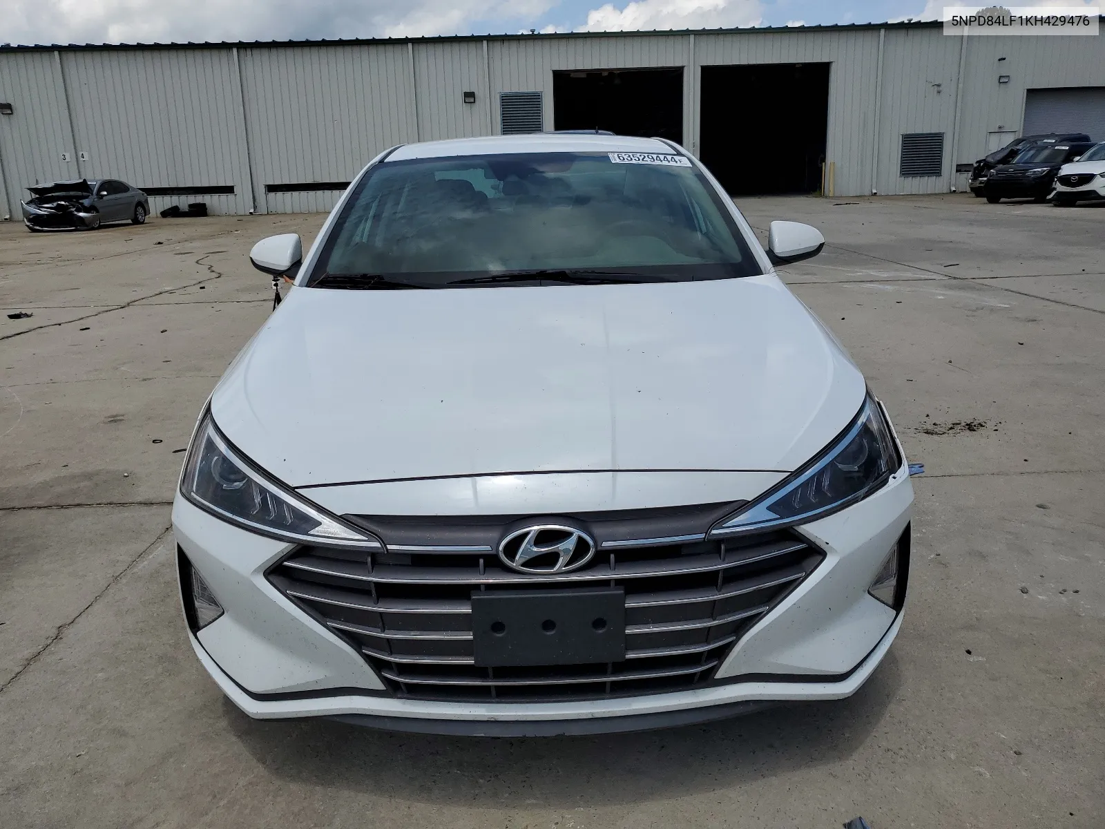 2019 Hyundai Elantra Sel VIN: 5NPD84LF1KH429476 Lot: 63529444