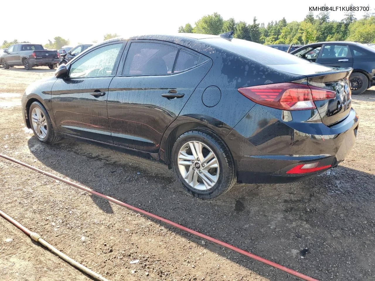 KMHD84LF1KU883700 2019 Hyundai Elantra Sel