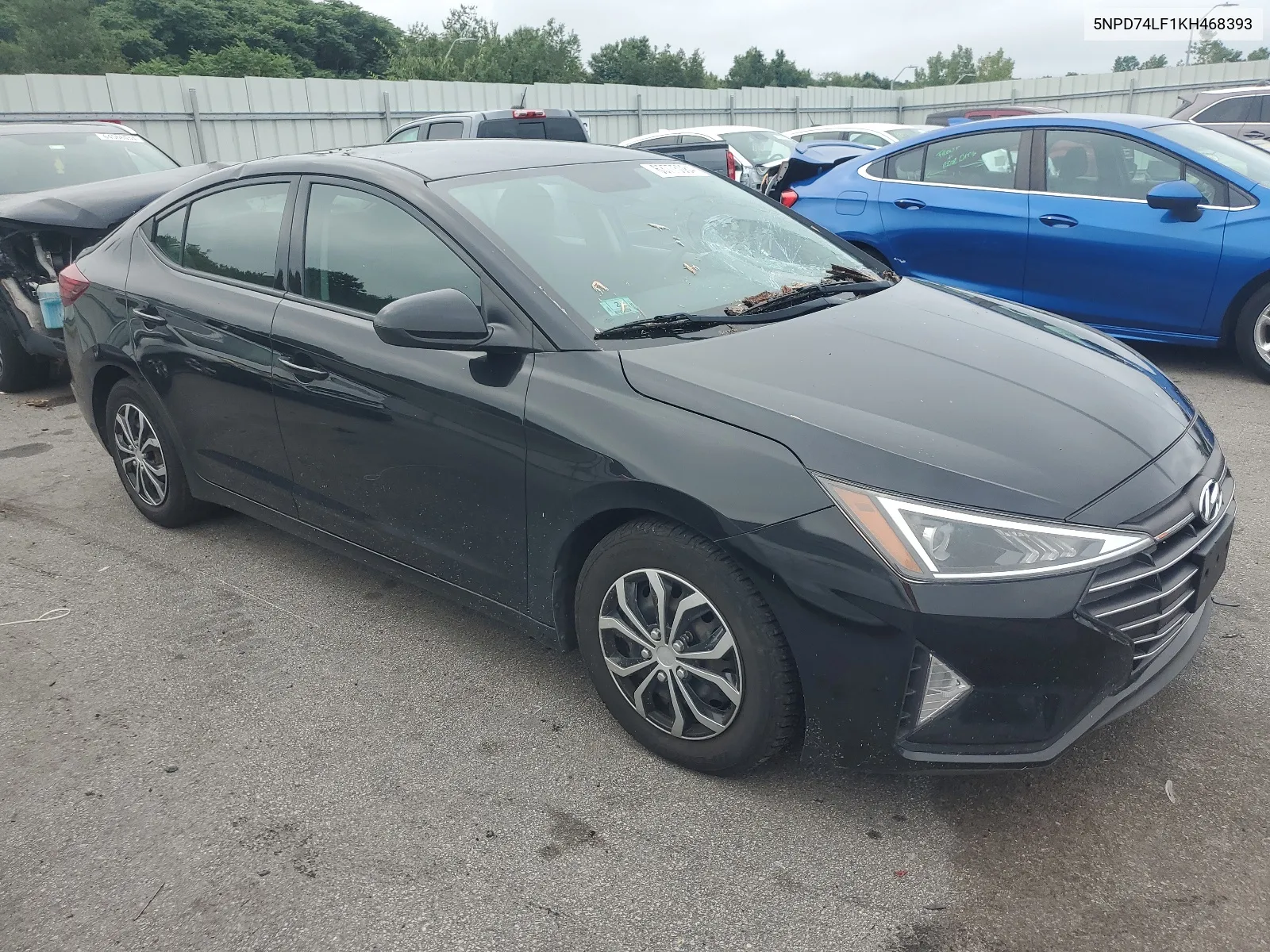 2019 Hyundai Elantra Se VIN: 5NPD74LF1KH468393 Lot: 63775084