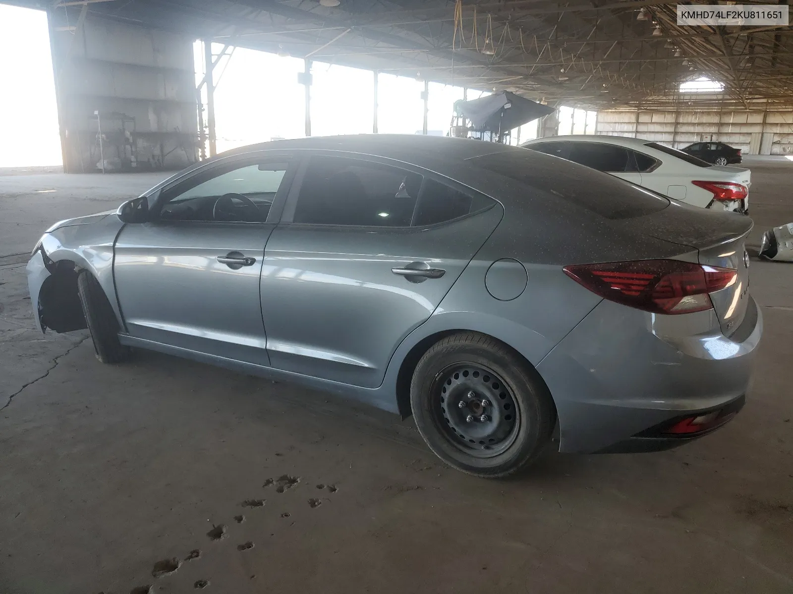 2019 Hyundai Elantra Se VIN: KMHD74LF2KU811651 Lot: 63814324