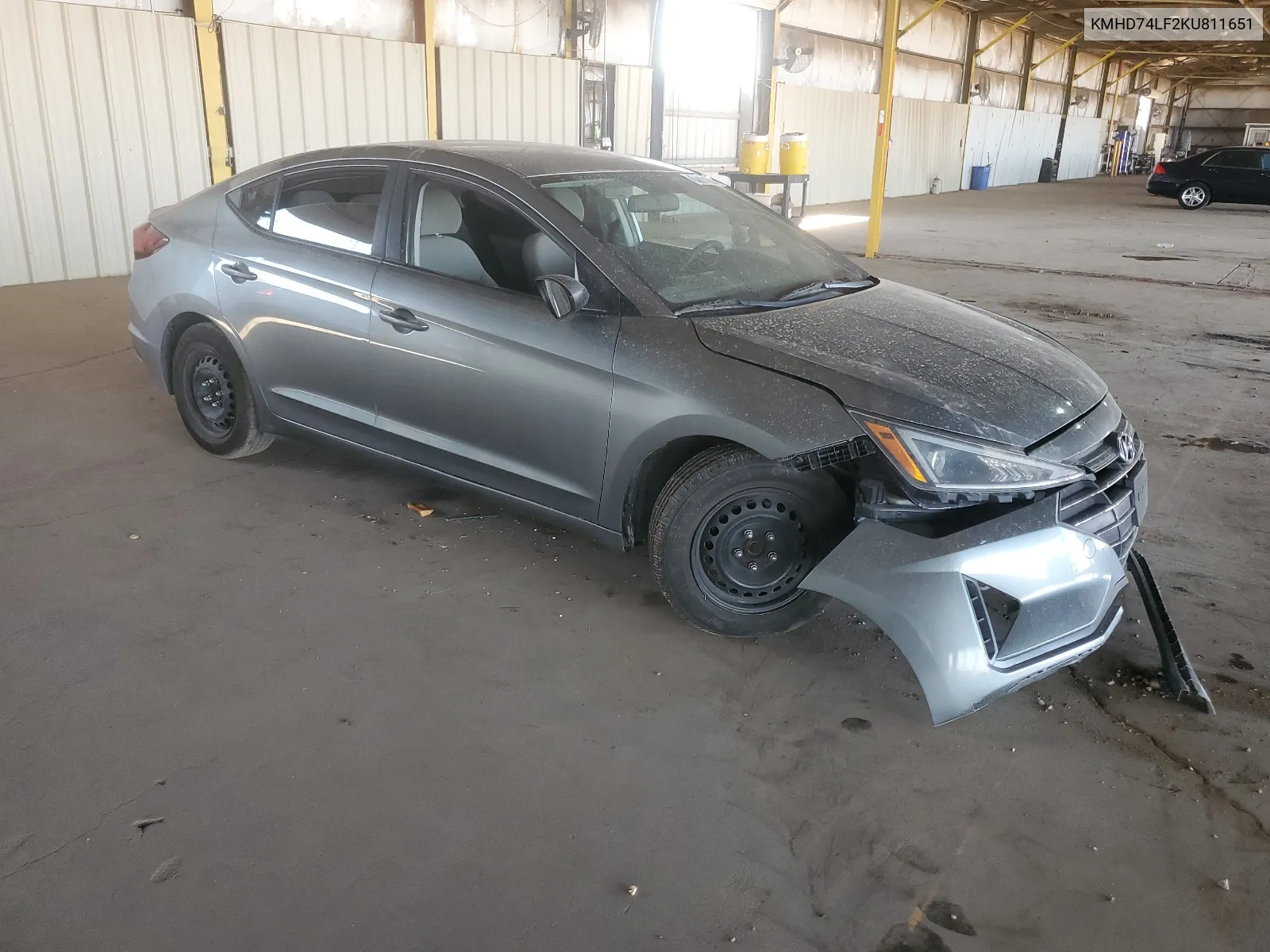 KMHD74LF2KU811651 2019 Hyundai Elantra Se