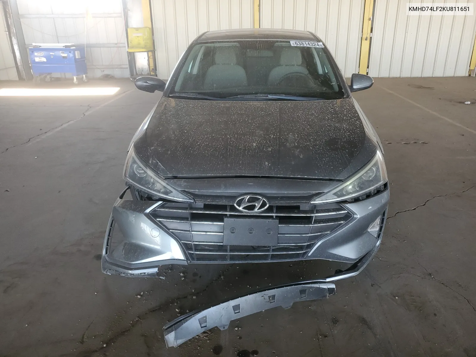 KMHD74LF2KU811651 2019 Hyundai Elantra Se