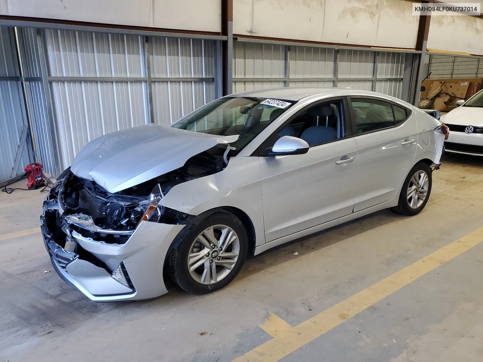 KMHD84LF0KU737014 2019 Hyundai Elantra Sel