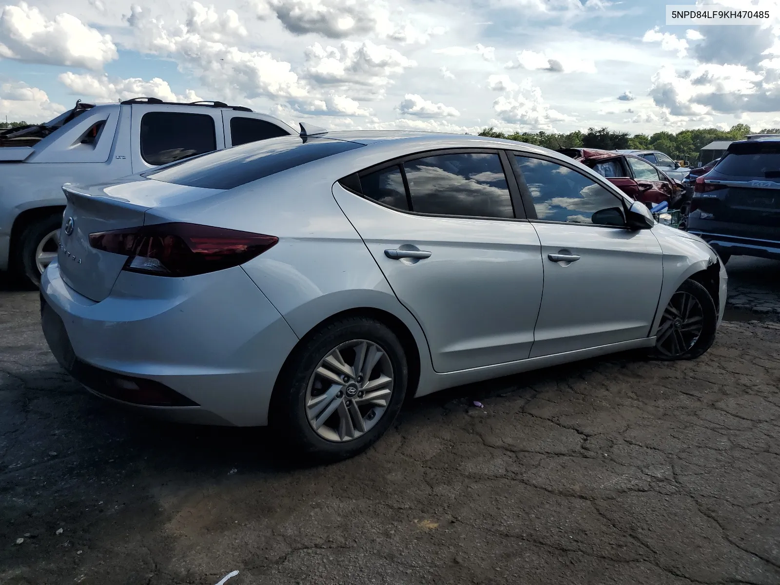 2019 Hyundai Elantra Sel VIN: 5NPD84LF9KH470485 Lot: 64342734