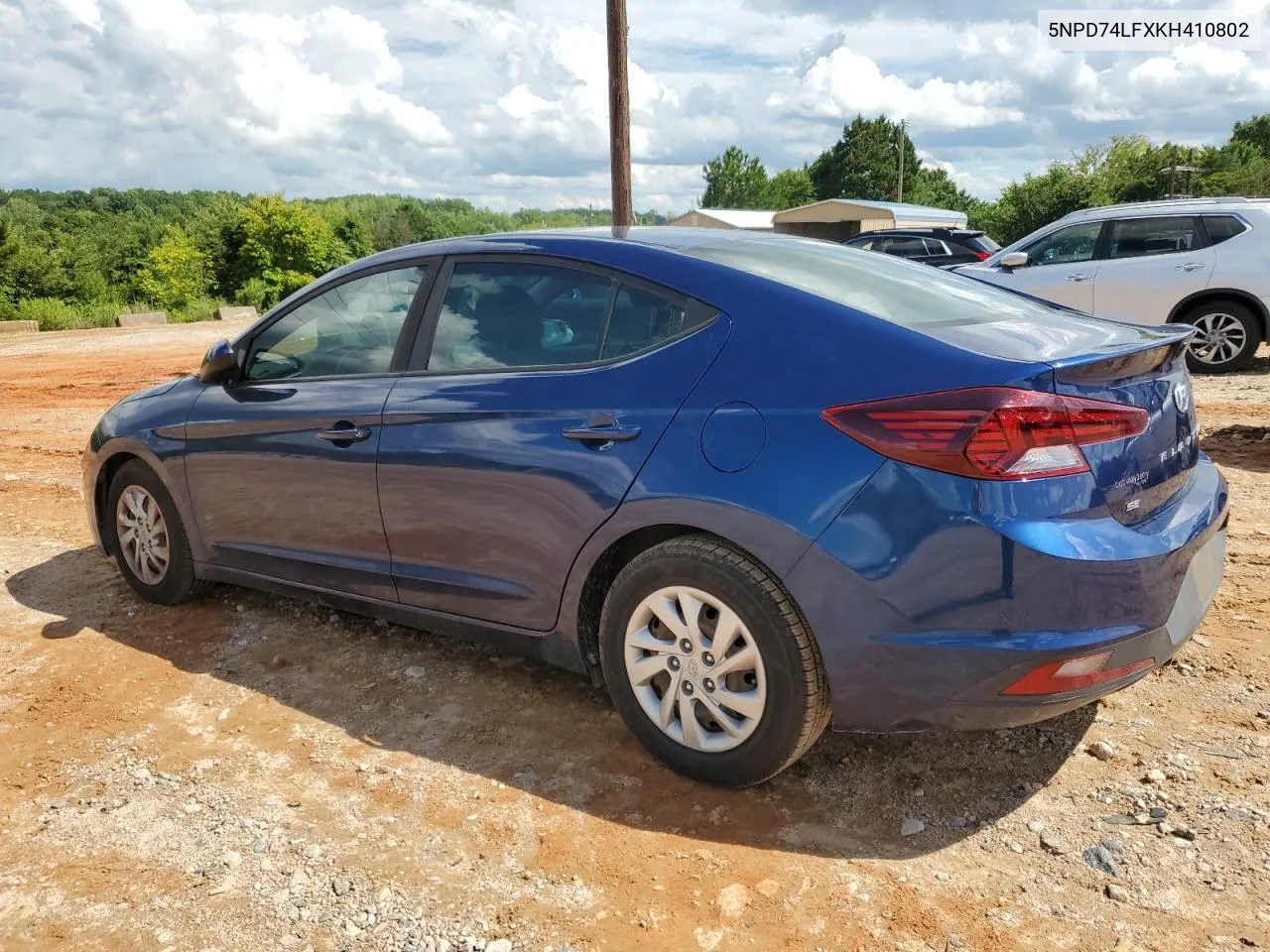 5NPD74LFXKH410802 2019 Hyundai Elantra Se