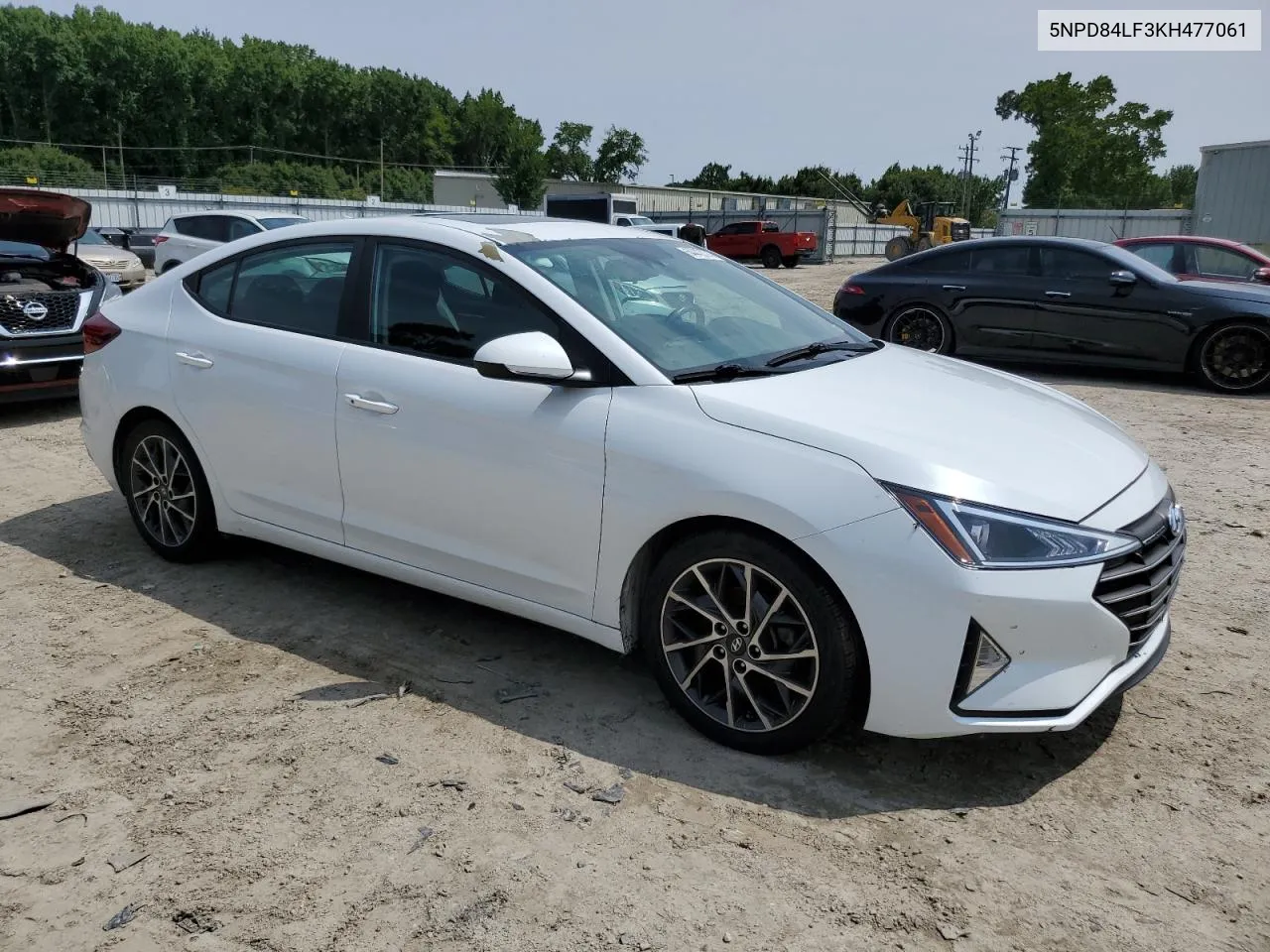 2019 Hyundai Elantra Sel VIN: 5NPD84LF3KH477061 Lot: 64442074