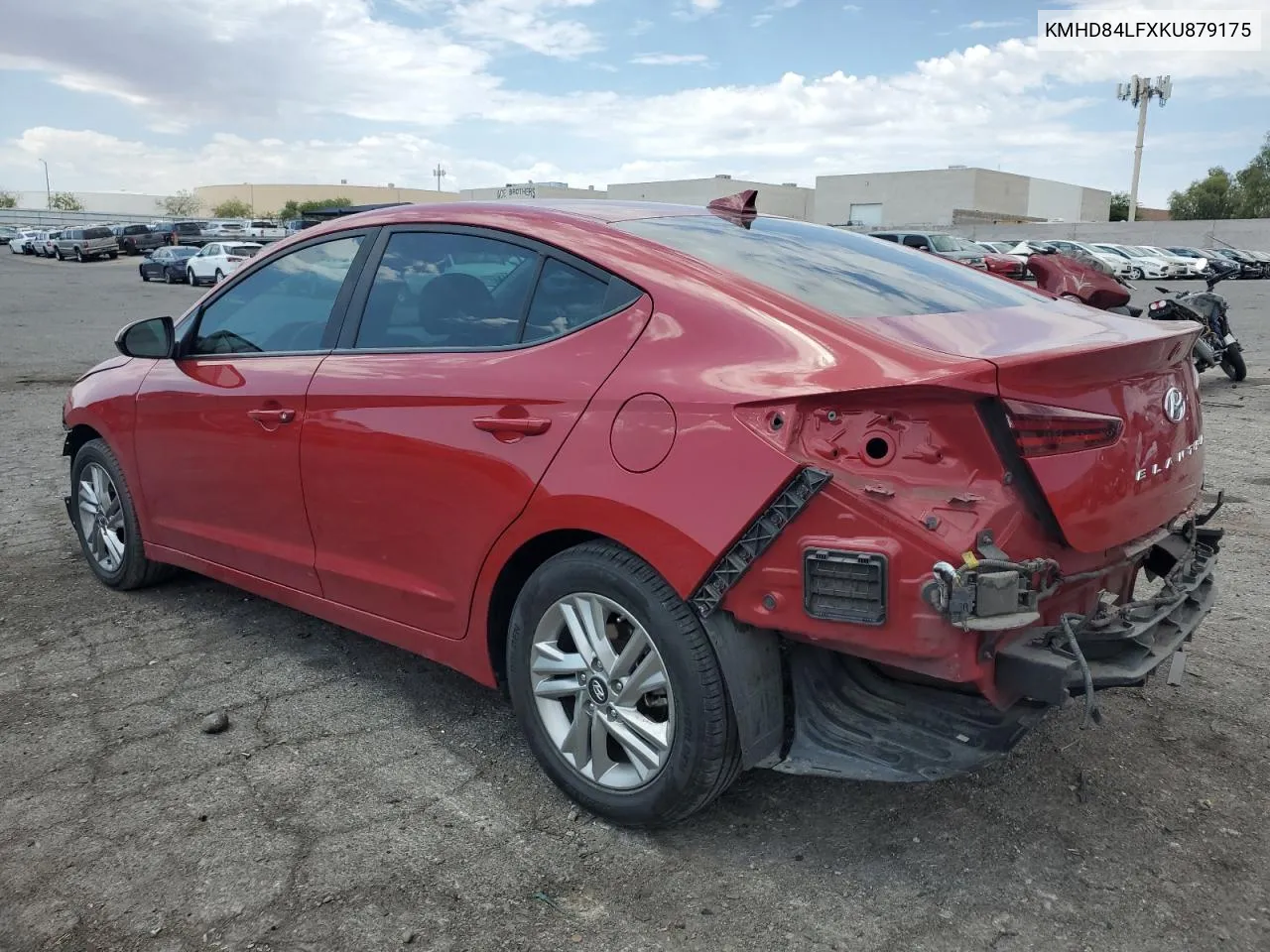 2019 Hyundai Elantra Sel VIN: KMHD84LFXKU879175 Lot: 64453944