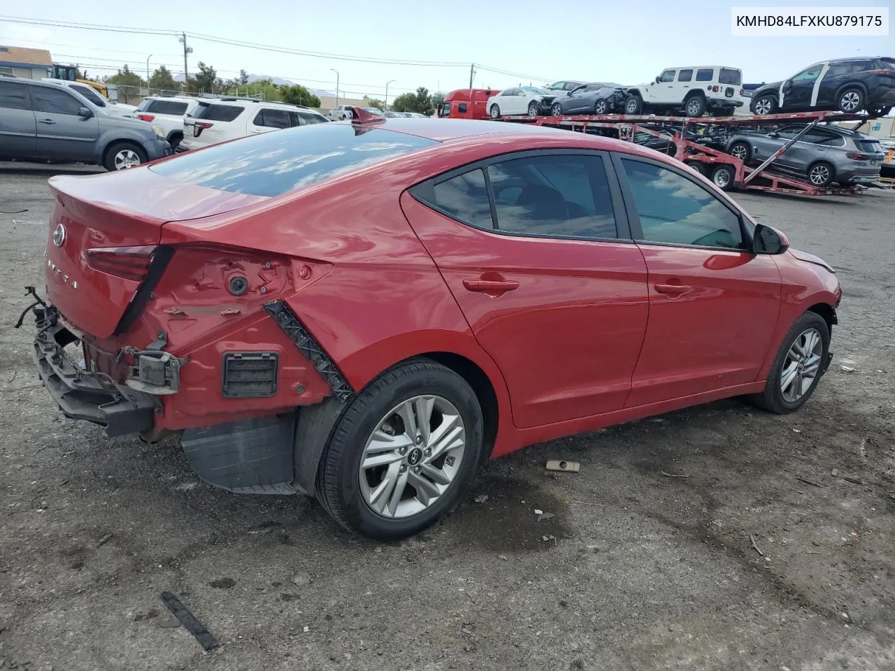 KMHD84LFXKU879175 2019 Hyundai Elantra Sel