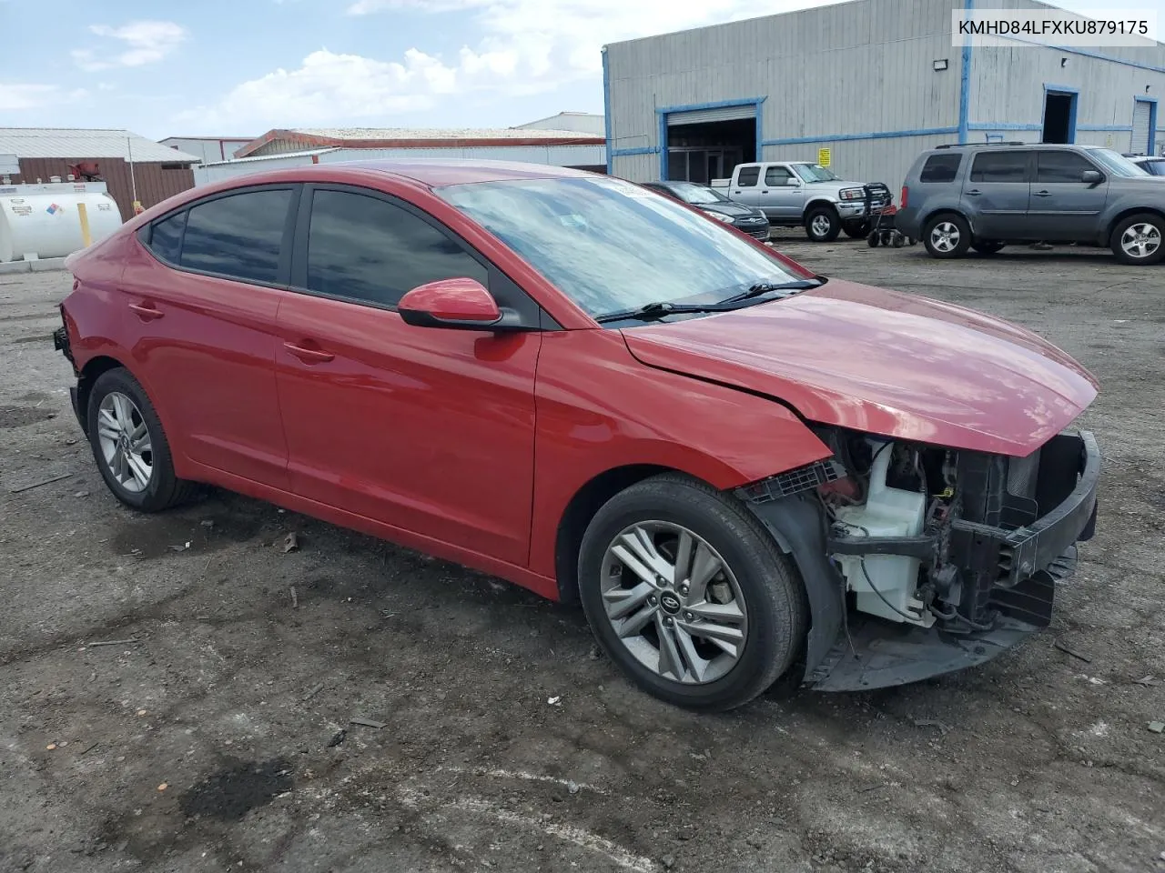 KMHD84LFXKU879175 2019 Hyundai Elantra Sel