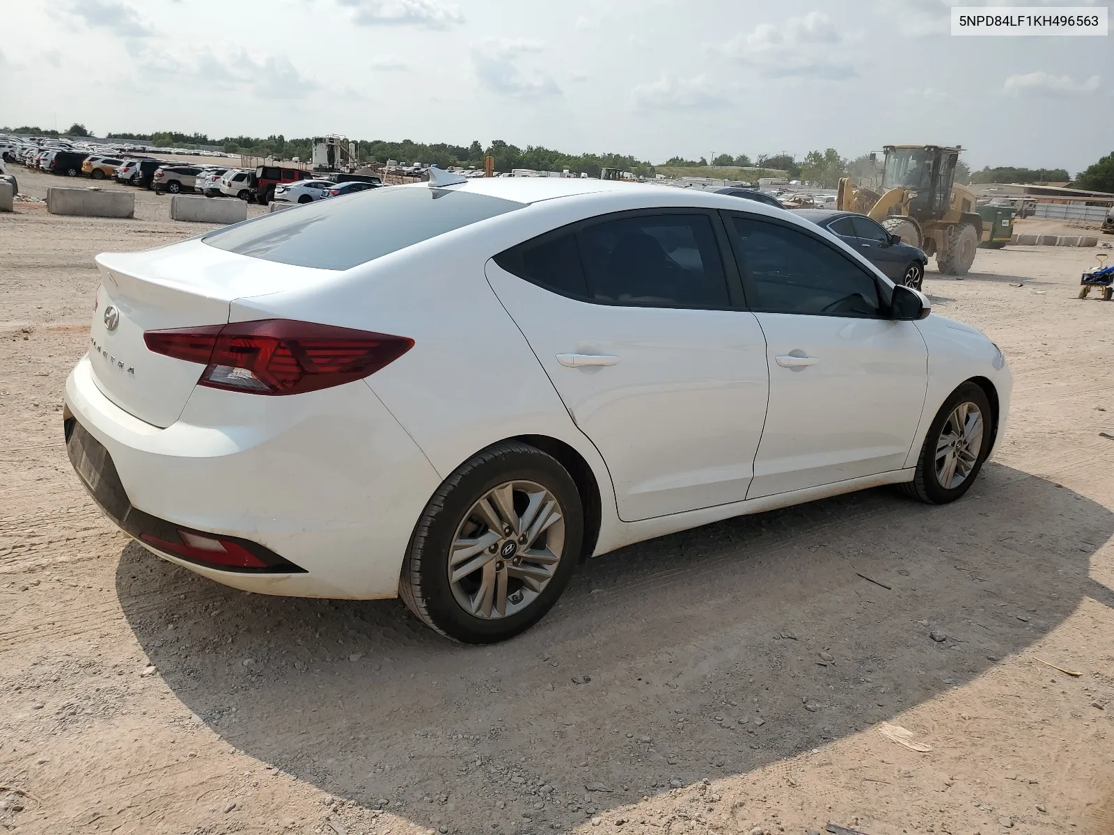 2019 Hyundai Elantra Sel VIN: 5NPD84LF1KH496563 Lot: 64701164